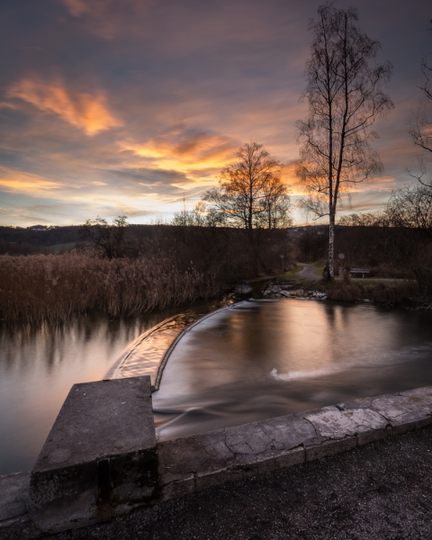 Greifensee, Abendstimmung, Jürg Hut